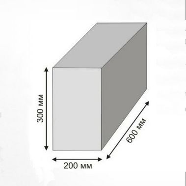 Блок газосиликат. Иваново D500 (600*200*300) (1,44 м3) (40шт)
